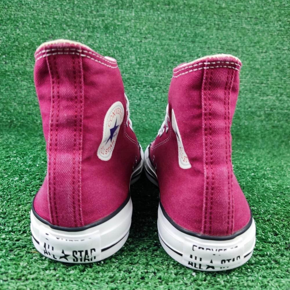Converse Sneakers Unisex 7.5M 9.5W Maroon Chuck Taylor All Star High Top M9613 - Picture 4 of 9